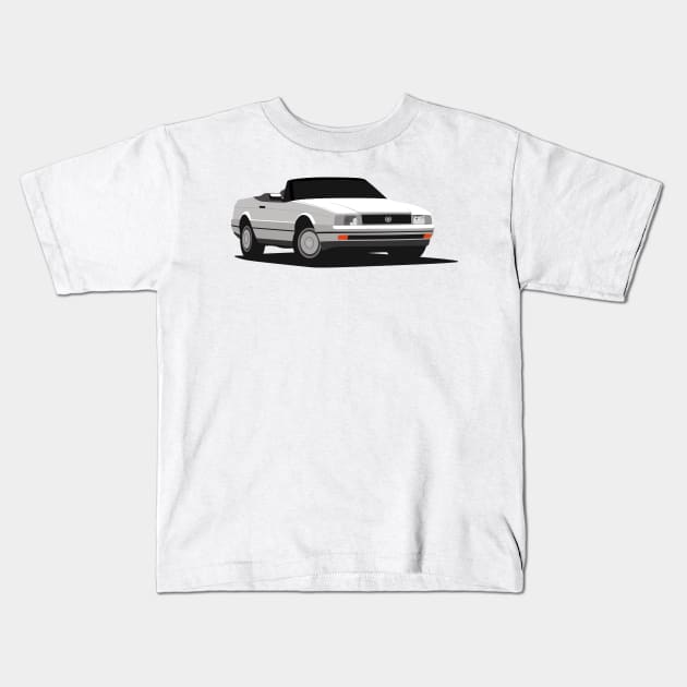 Cadillac Allante Kids T-Shirt by TheArchitectsGarage